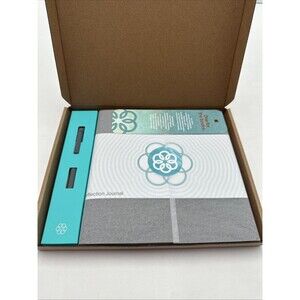 Apple Employee Mindful Minute Challenge 2025 Reflection Journal & Pen Gray